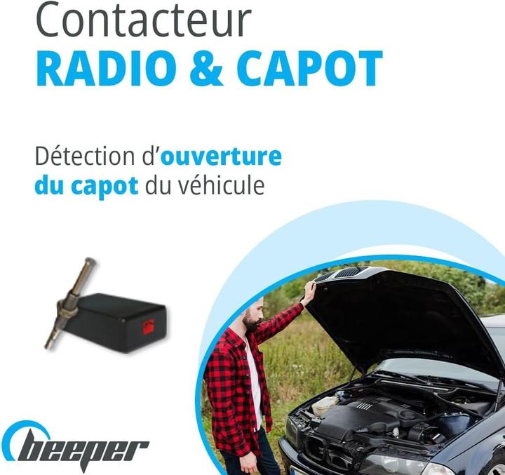 Actual product image Beeper - Universal alarm for camper XR5CC