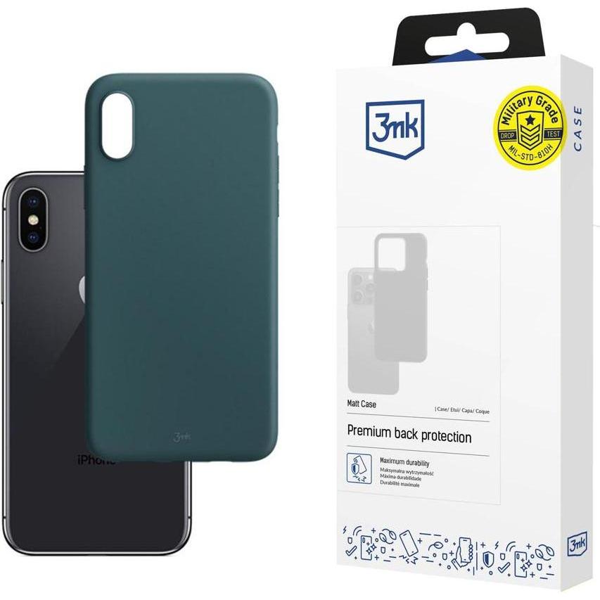 Thumbnail - 3MK Matt Case lovage do Apple iPhone X/XS (Apple iPhone X, Apple iPhone XS), Smartphone Hülle, Grün