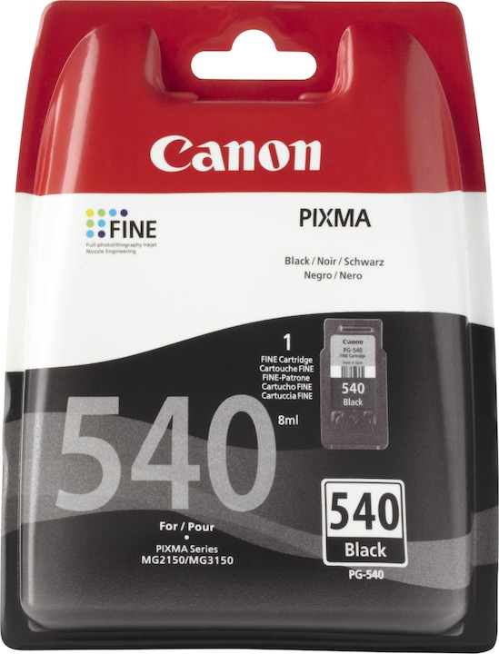 Actual product image Canon Pg-540 (FC)