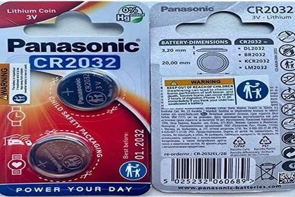 Produktbild Panasonic Cr2032 (2 Stk., CR2032, 220 mAh)