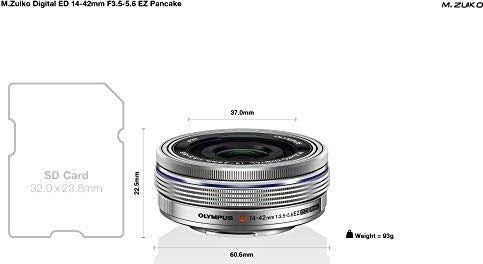 Productafbeelding Olympus ED 14-42mm f/3.5-5.6 EZ (Micro Vier Derde, Micro Vier Derde)