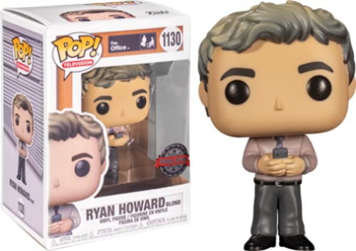 Actual product image Funko POP! The Office Ryan Howard (Blonde)