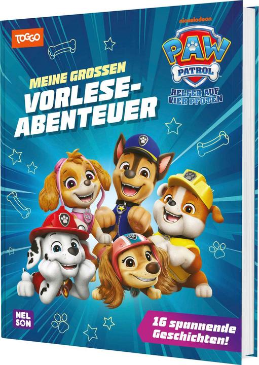 Paw Patrol Geschichtenbuch: Meine grossen Vorleseabenteuer (Deutsch, 2025)
