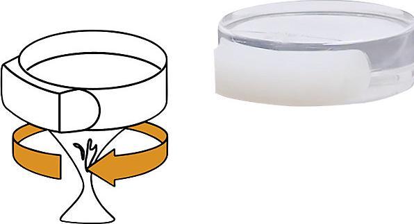 Actual product image Wagner System design yourself EH 5105 Doorstop plastic (1 pcs.)