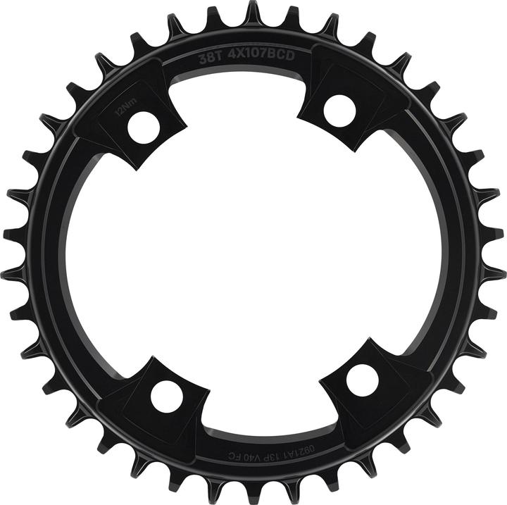 Productafbeelding e*13 Helix R Geleider kettingblad, 42 t, 107 BCD, 4-gaats, 11/12-speed, zwart (42)