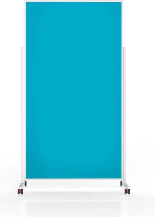 Actual product image Magnetoplan MAGNETOP. Design presenter board VP 1181104 felt, turquoise 1000x1800mm (100 x 180 cm)