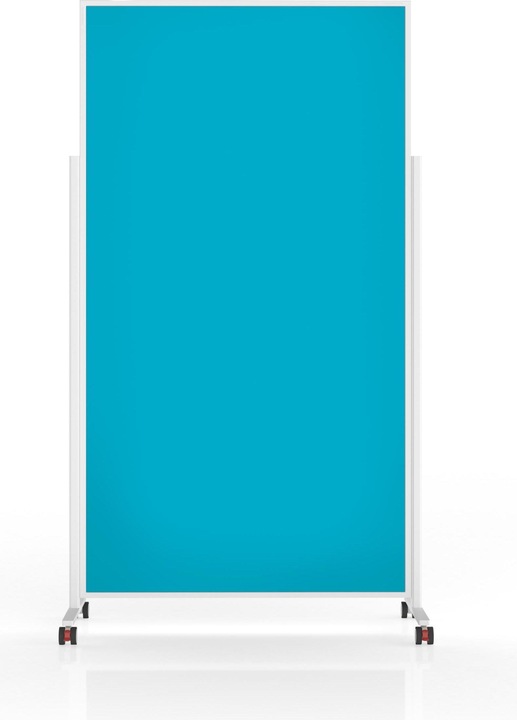 Actual product image Magnetoplan MAGNETOP. Design presenter board VP 1181104 felt, turquoise 1000x1800mm (100 x 180 cm)