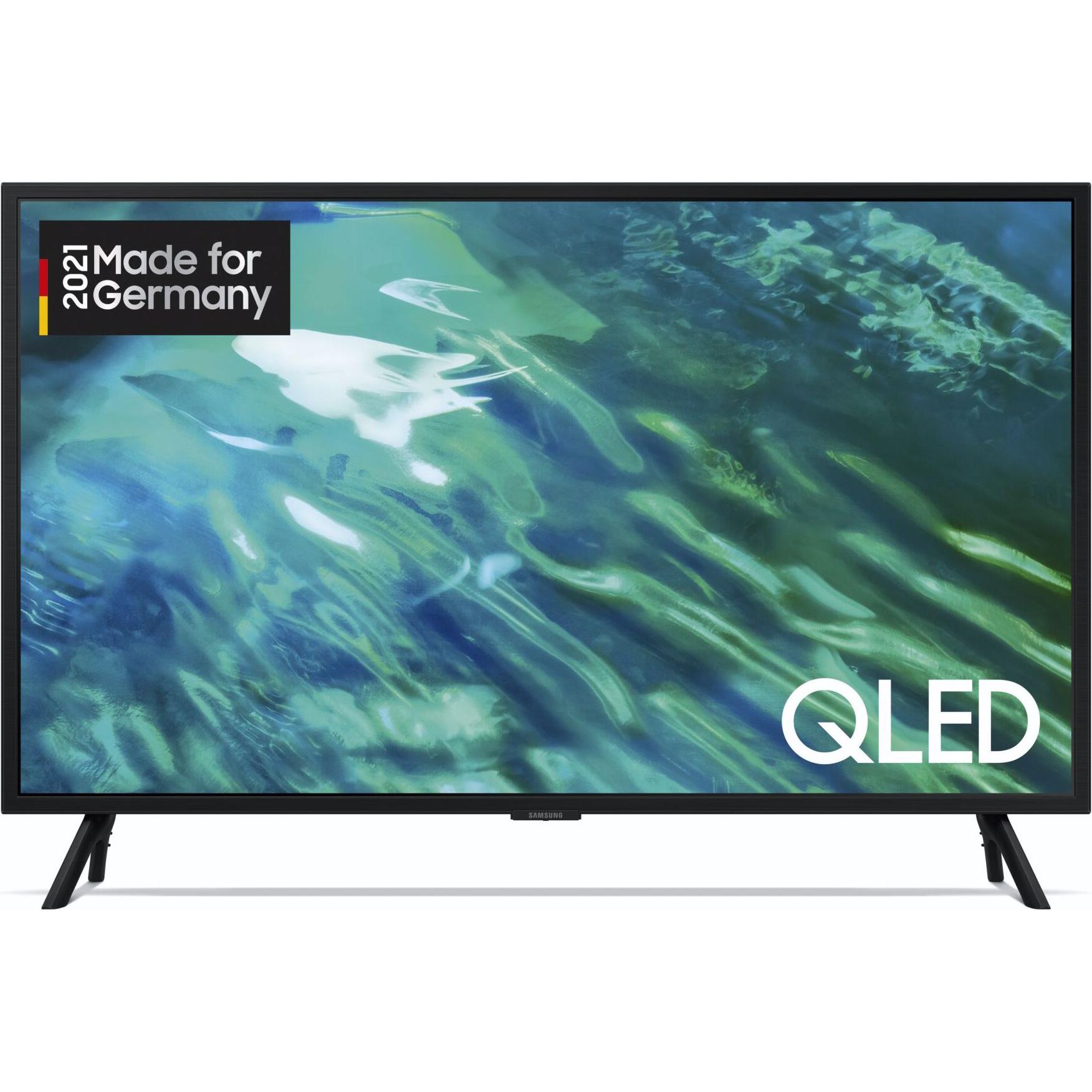 Samsung GQ32Q50A (32", QLED, Full HD, 2021), TV, Schwarz