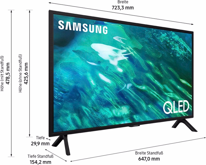 Actual product image Samsung GQ32Q50A (32", QLED, Full HD, 2021)
