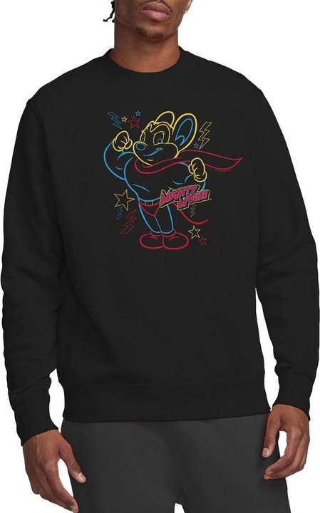 Actual product image Fruit of the Loom Unisex Adult Hero Neon Sweatshirt (XL)