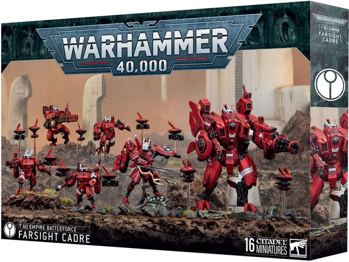 Productafbeelding Games Workshop Warhammer AoS - Battleforce Noel 2025 T'au Empire : Cadre Farsight (Plastic)