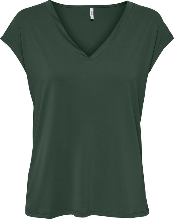 Only Normal geschnitten V-Ausschnitt Top Top