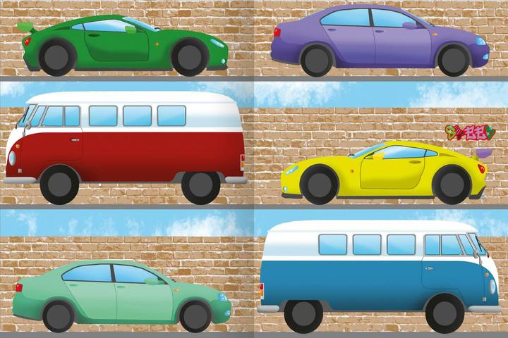 Produktbild Das Metallic-Stickerbuch – Fahrzeuge