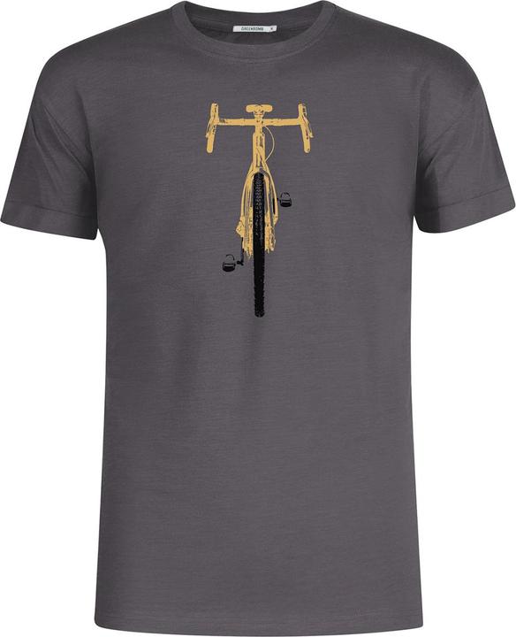 Actual product image Greenbomb T-Shirt Bike Front Stamp (M)