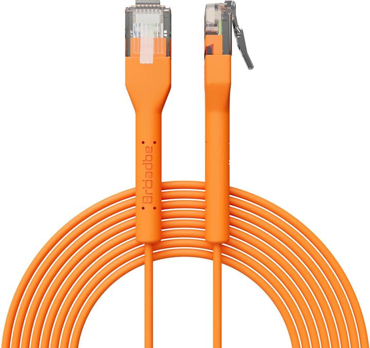 Produktbild Broadbe Slim Patch Cable 5G Orange 2m Cable-Patch-Cat6-OR-2M-Slim (CAT6, 2 m)