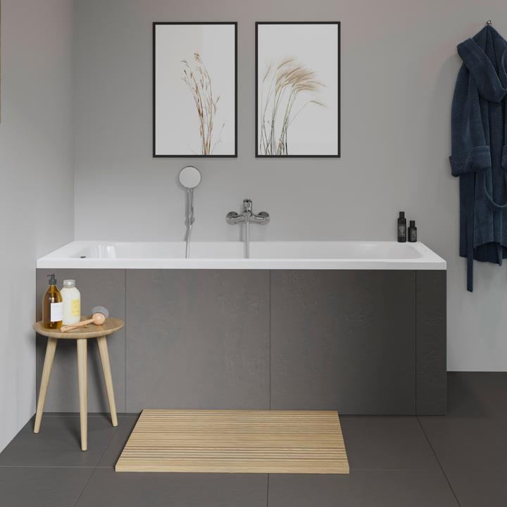 Image du produit Duravit Baignoire rectangulaire D-Code 75 x 170 cm blanc lisse 700097000000000 (120 l, 170 cm, 75 cm)