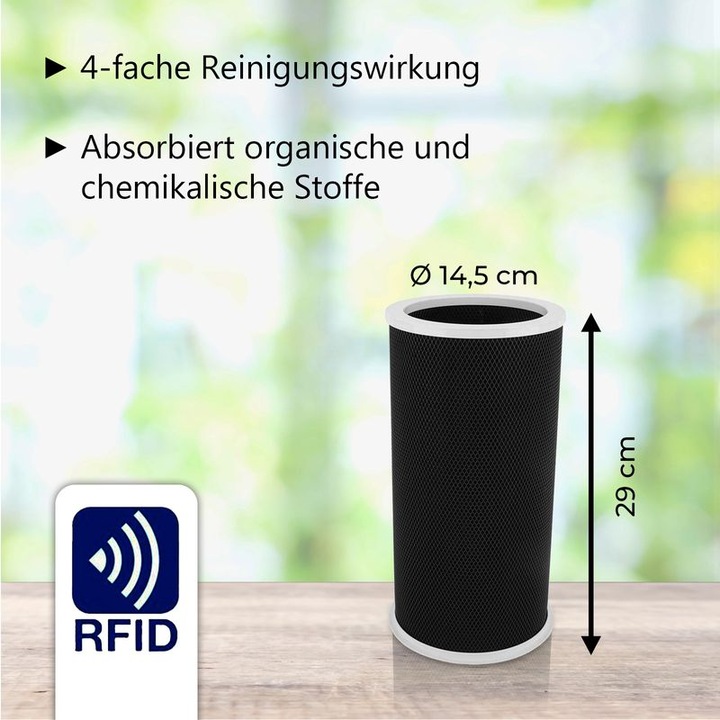 Immagine prodotto Hermex Filtro alternativo ai carboni attivi per il purificatore d'aria Xiaomi Mi 2 3 Pro (1 x)