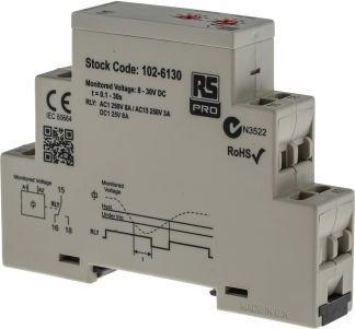 Produktbild RS PRO Battery Voltage Alarm Relay