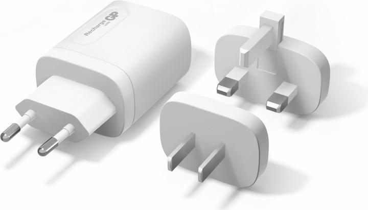 GP Batteries 20W USB-A & USB-C Ladestecker inkl. Adapter für EU,CN und UK (20 W)