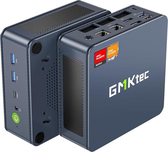 Image du produit GMKtec Mini PC K6 Ryzen 7 7840HS 16GB RAM + 1TB WIN 11 Pro (AMD Ryzen 7 7840HS, 16 Go, 1000 Go)