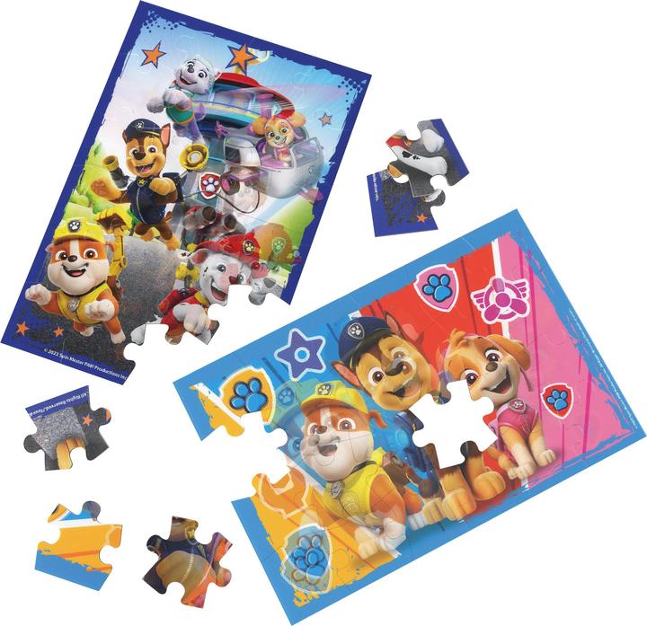Image du produit Spin Master BOITE CARTON 2 PUZZLES LENTICULAIRES La Pat' Patrouille