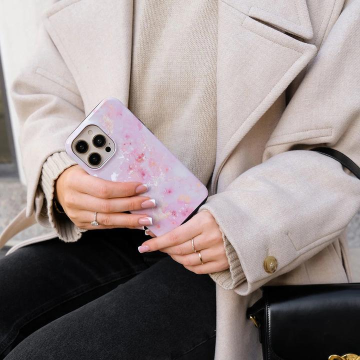 Actual product image Burga Tough Case Apple iPhone 16 - Golden Coral (Apple iPhone 16)
