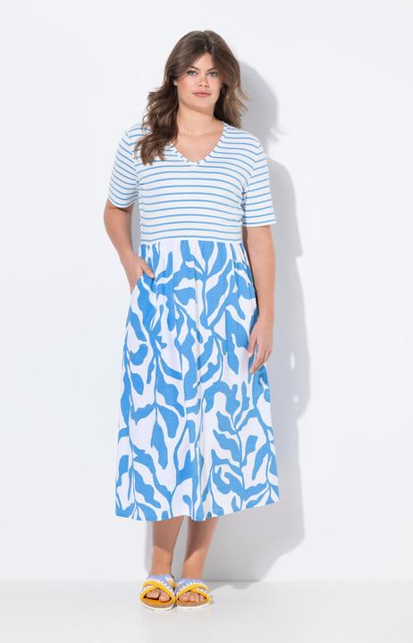 Produktbild Laurasøn Jerseykleid, V-Ausschnitt, 1/2 Arm, OEKO-TEX (50)