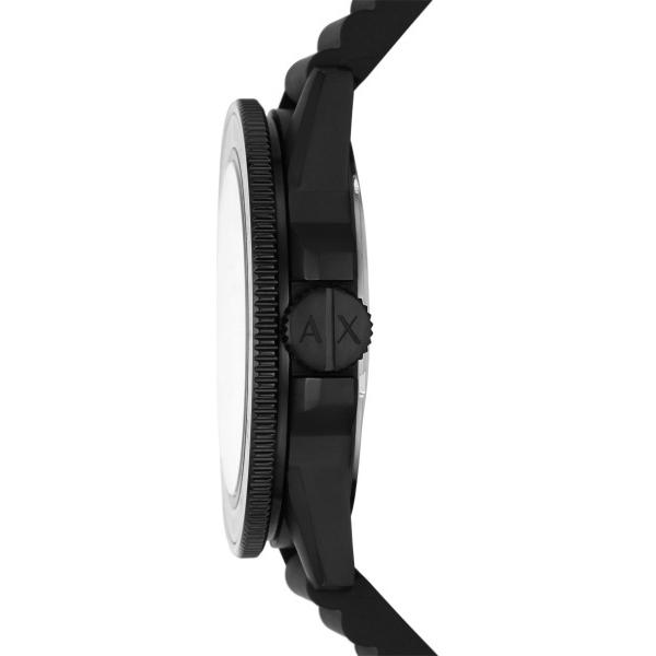 Thumbnail - Armani Exchange, Armbanduhr, Leonardo, Schwarz, (Analoguhr, 42 mm)