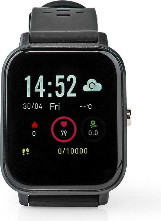 Image du produit Nedis Smartwatch - écran LCD, IP68, autonomie maximale : 7200 min, Android™ / IOS (37 mm)