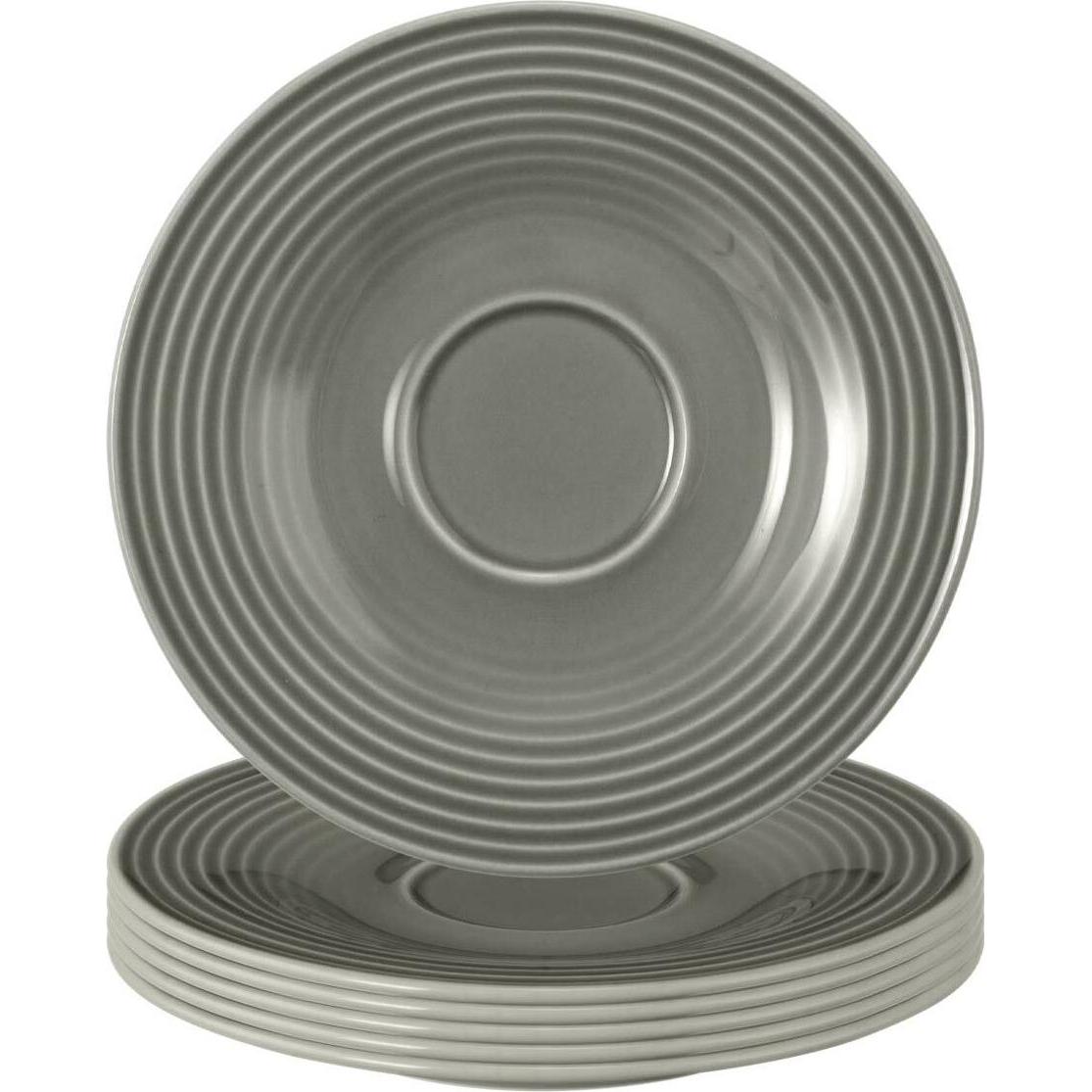 Seltmann, Tasse, Beat Color Glaze Untertassen (6 x)