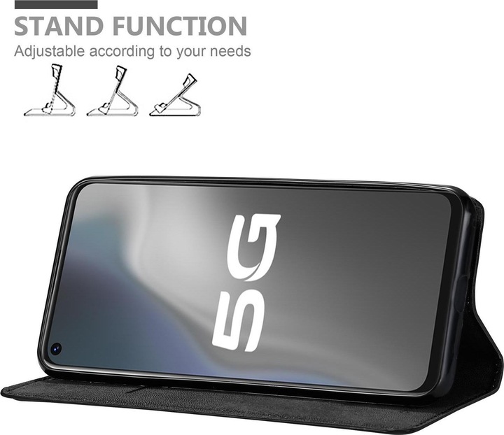 Actual product image Cadorabo Book Invisible Magnet Cover (Vivo Y70)