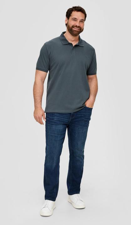 Produktbild S.Oliver Polo-Shirt Poloshirt aus Baumwollpiqué (XXL)