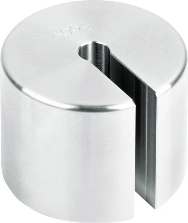 Produktbild Kern M1 500 g Prüfgewicht Schlitzgewicht, Edelstahl feingedreht (OIML)