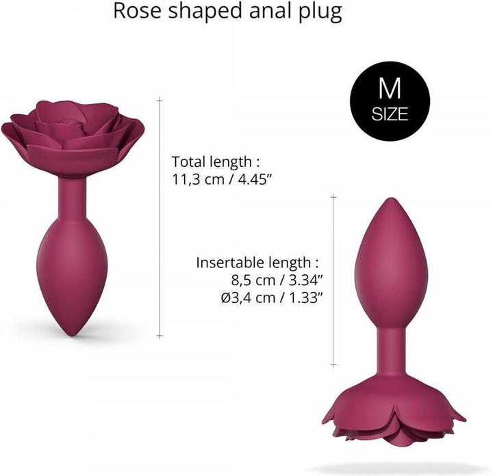 Produktbild Love to Love Analplug offene Rose Red