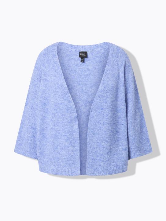 Produktbild Ulla Popken Strickjacke, kuschelweich, ohne Verschluss, 3/4-Arm (62)