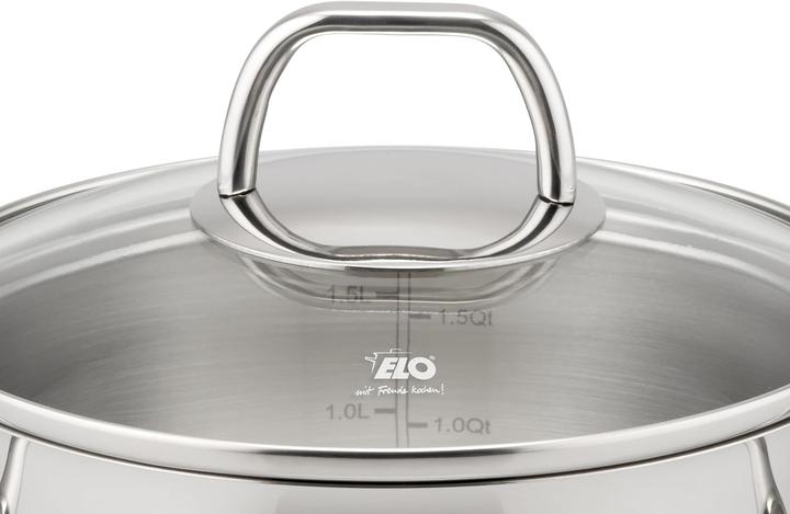 Produktbild ELO Topfset Twice ES 18/10 4tl (Bratpfanne, Kochtopf)