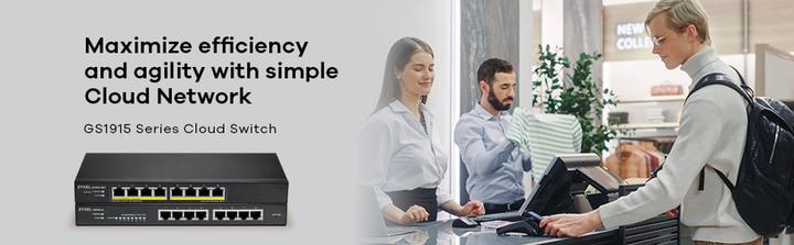 Produktbild Zyxel GS1915-8EP (8 Ports)