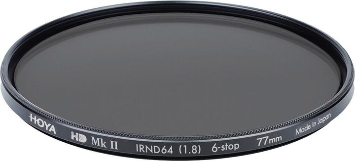 Produktbild Hoya Filter HD MkII IRND64 (1.8) 67mm (67 mm, ND- / Graufilter)