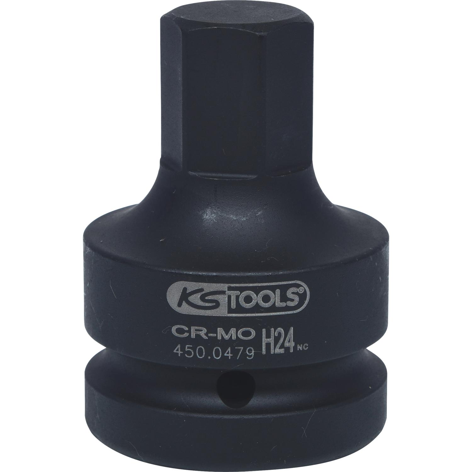Thumbnail - KS Tools, Steckschlüssel + Stecknuss, 1" Kraft-Bit-Stecknuss Innensechskant