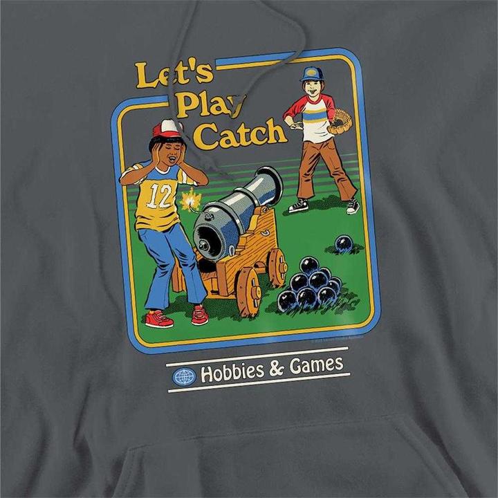 Produktbild Steven Rhodes Let's Play Catch Kapuzenpullover (M)