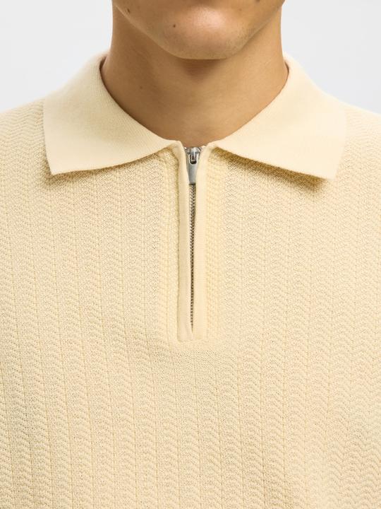 Produktbild Selected 100% Baumwoll Langarm-Poloshirt (S)