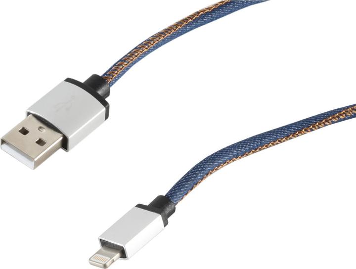 S-Conn USB A – Lightning (1 m, USB 2.0)