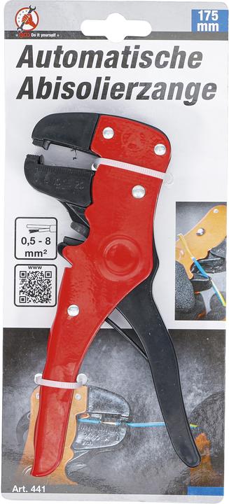 Produktbild BGS Automatische Abisolierzange 0,5 - 8 mm² 175 mm (175 mm)
