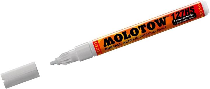 Actual product image Molotow Permanent marker One4All 127 HS refillable 2mm grey-blue light (grey blue light, 2 mm, 1 x)