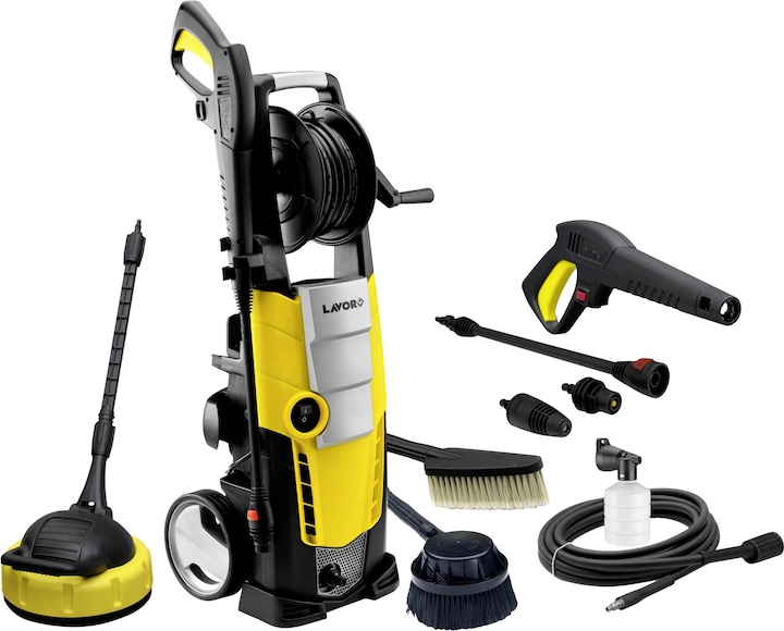 Actual product image Lavor Galaxy 160 KIT high pressure cleaner Compact high pressure cleaner with hose reel (Electrical connection)