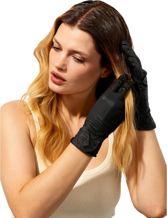 Wella Gants en vinyle taille moyenne