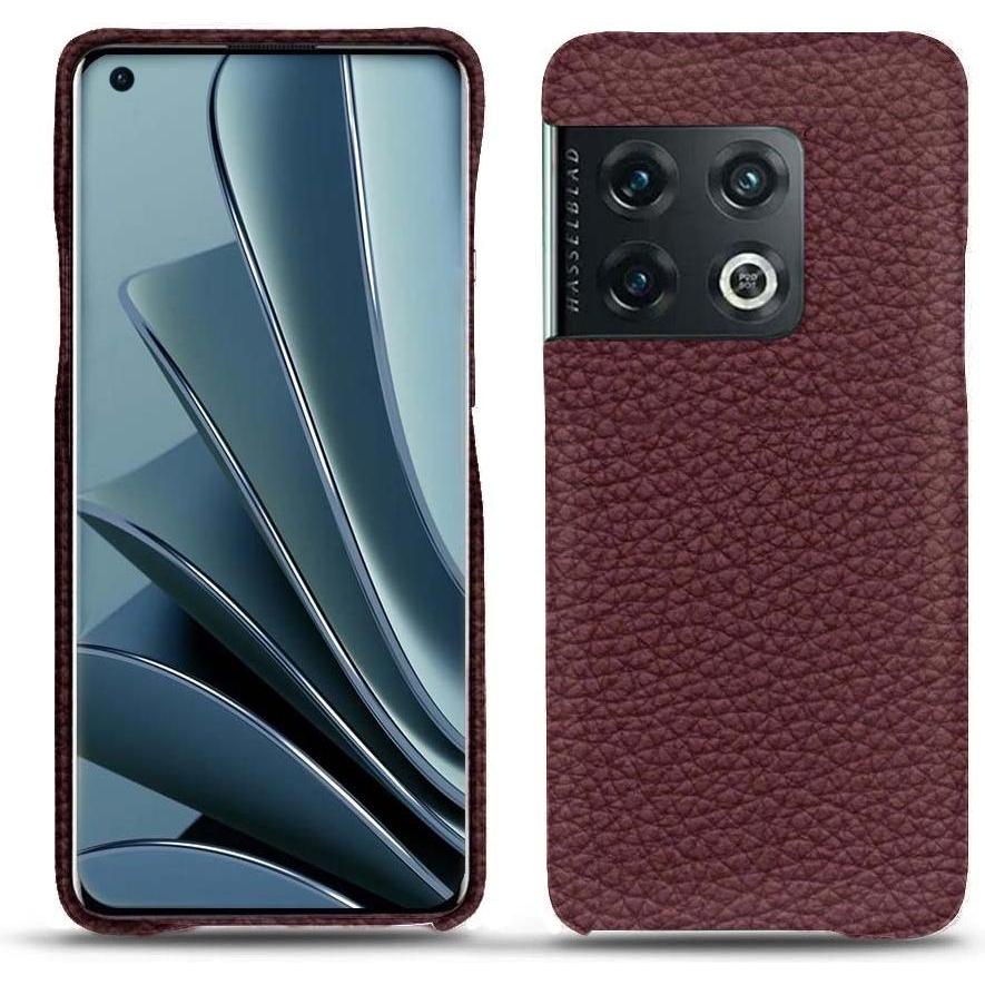 Noreve Lederschutzhülle (OnePlus 10 Pro), Smartphone Hülle, Violett