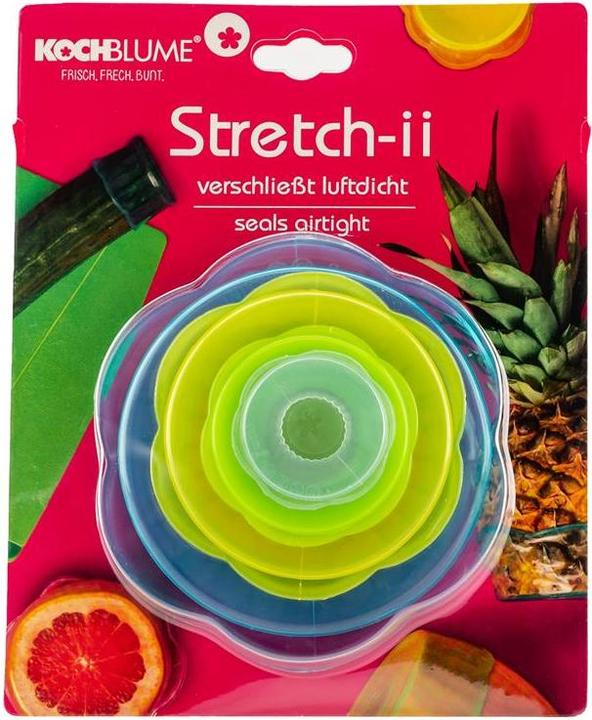 Actual product image Kochblume Stretchii cling lid