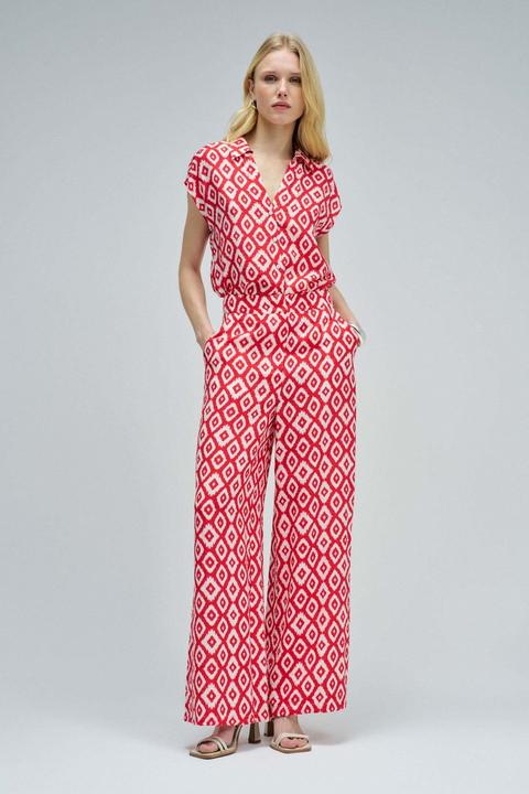 Produktbild Salsa Jeans Stoffhose Print Hight Rise (L, XS)