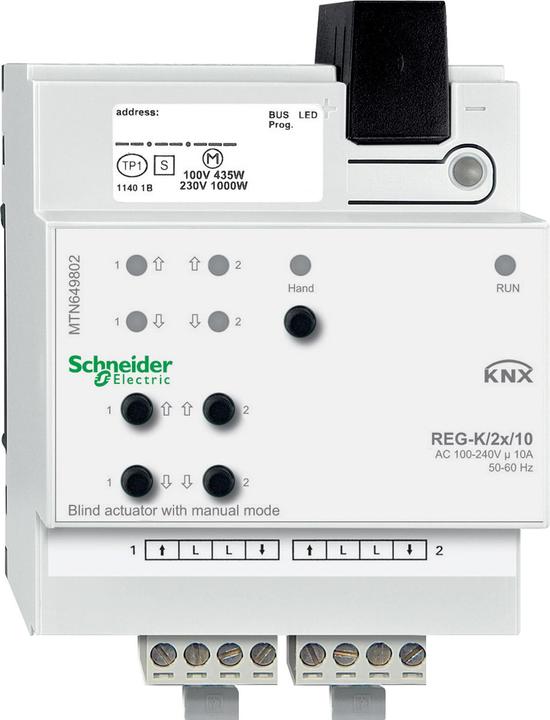 Immagine prodotto APC Attuatore per tapparelle Schneider Electric REG-K/2x/10 MTN649802 (Attuatore per otturatore)